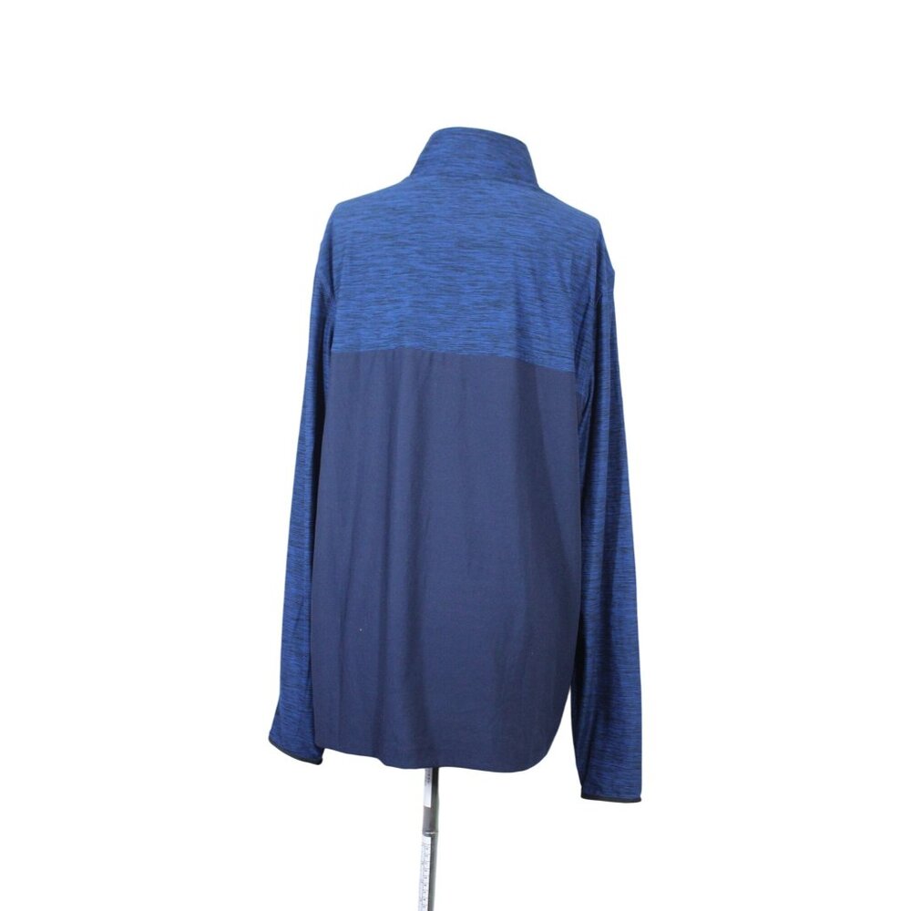 GapFit men's mock neck half zip stretch knit performance long sleeve pullover XL - Picture 3 of 10